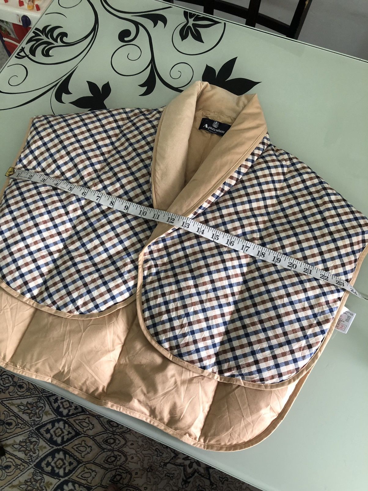 Aquascutum Vintage Aquascutum London Nova Check Ponco/Vest Size ONE SIZE - 14 Thumbnail