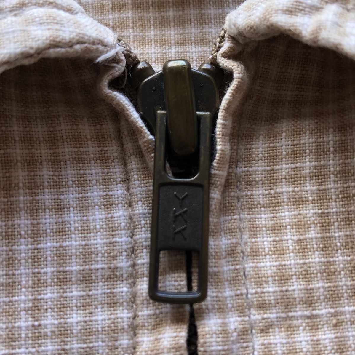 Japanese Brand Vintage Lucky Strike Zipper Shirt Double Pocket Checkered Size US XL / EU 56 / 4 - 13 Thumbnail