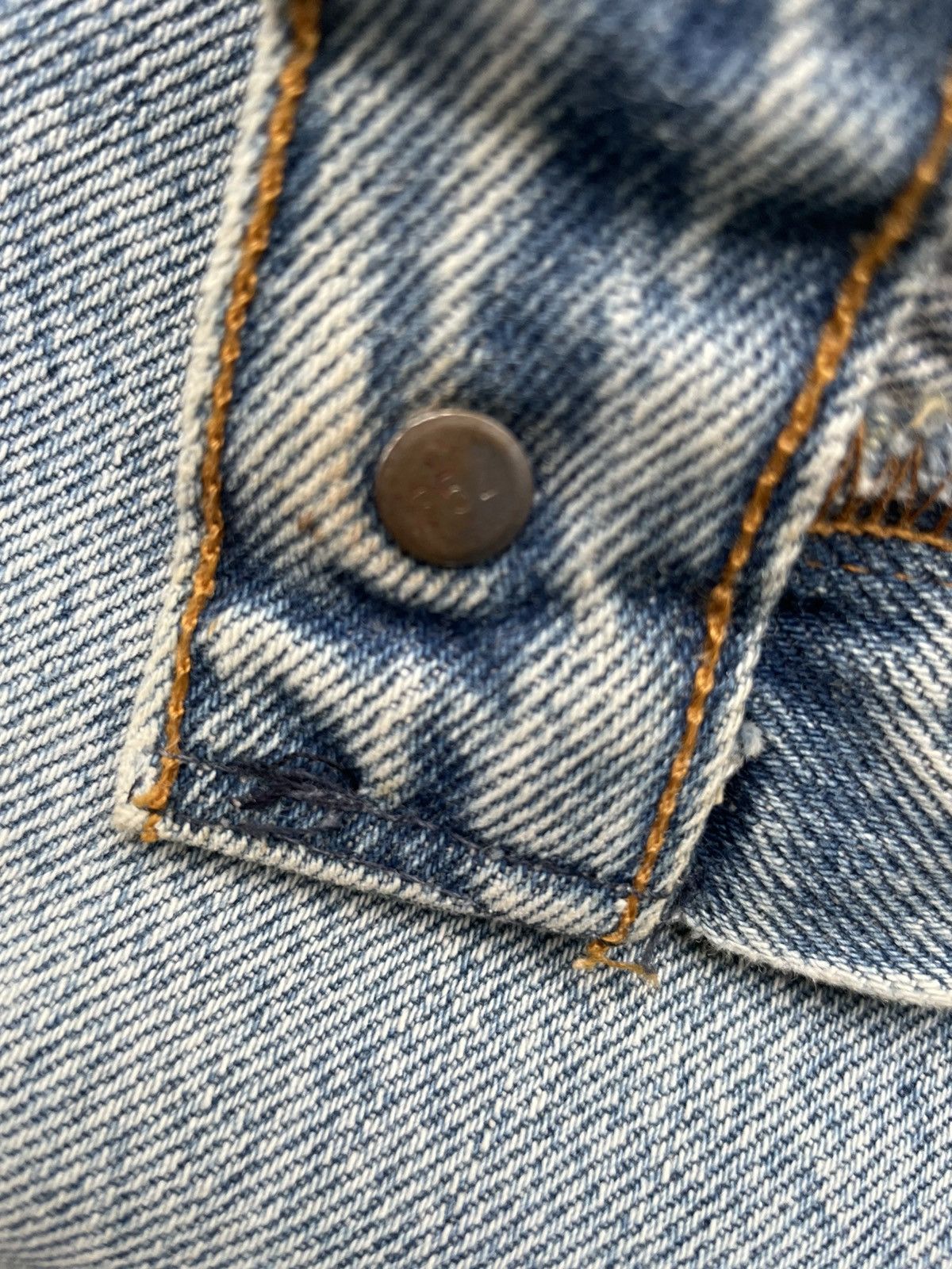 Levi's Levi’s 501 e 1988 Usa Aging Faded Stone Wash Size US 31 - 18 Thumbnail