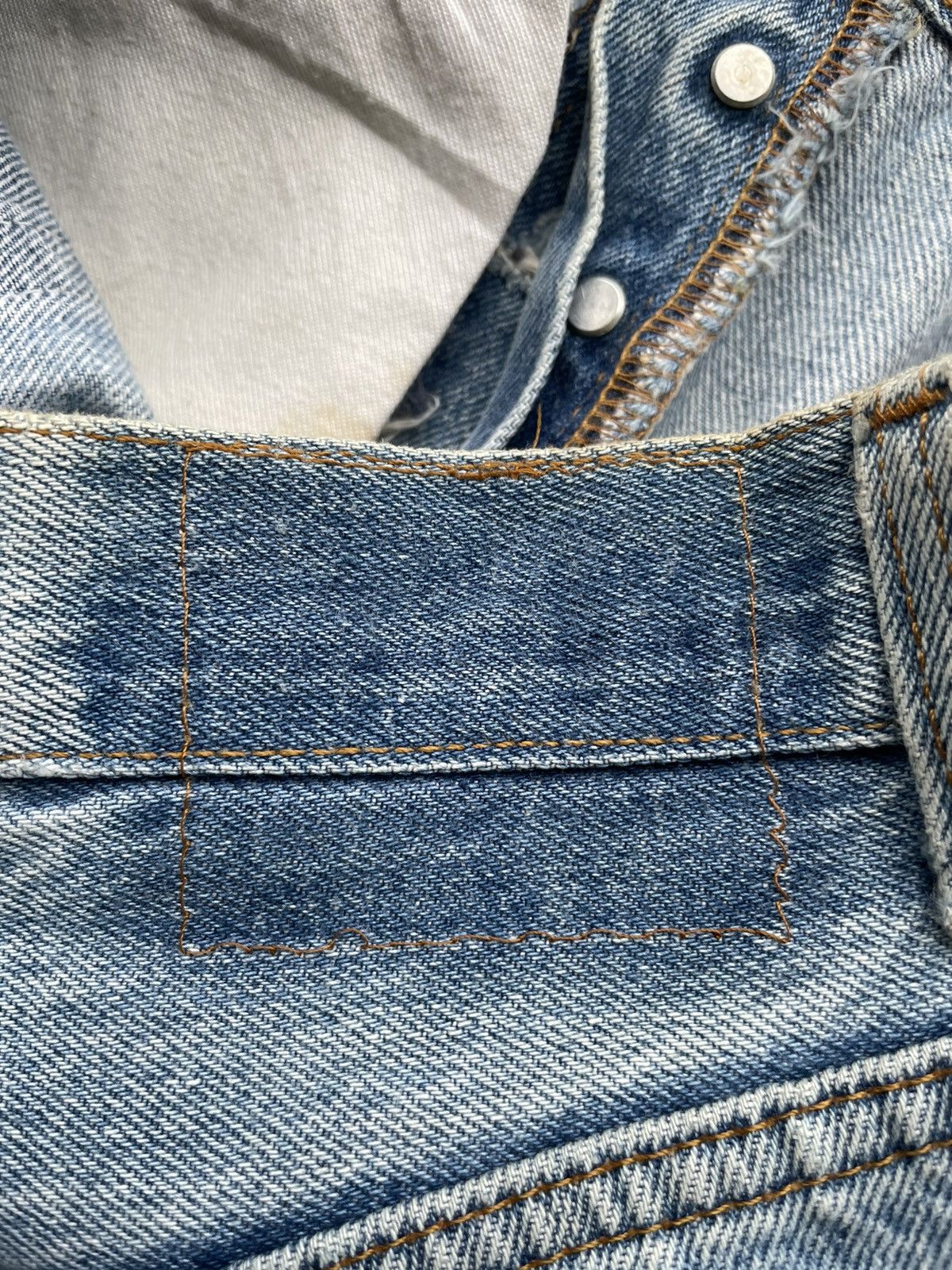 Levi's Levi’s 501 e 1988 Usa Aging Faded Stone Wash Size US 31 - 13 Thumbnail