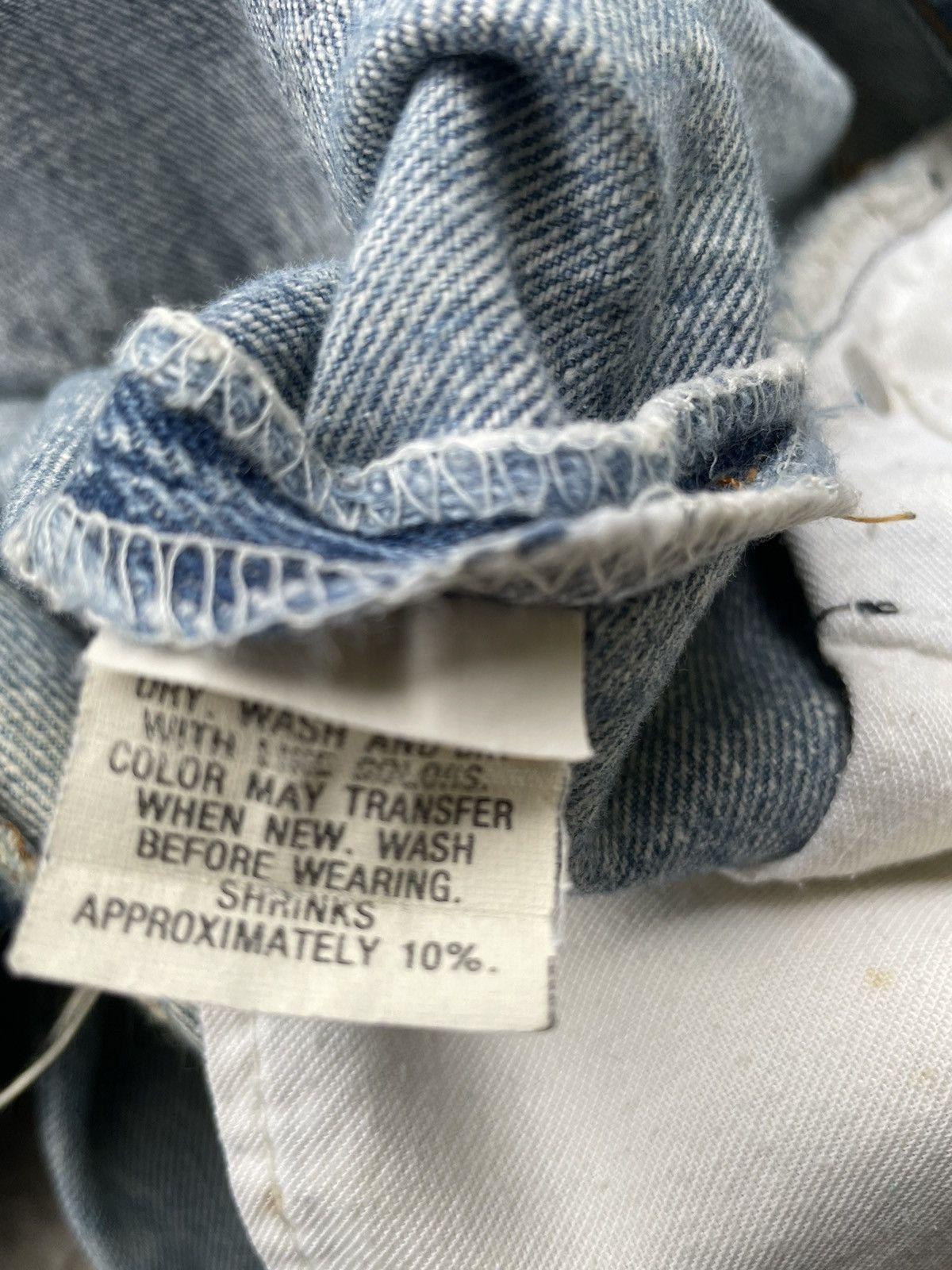Levi's Levi’s 501 e 1988 Usa Aging Faded Stone Wash Size US 31 - 16 Thumbnail
