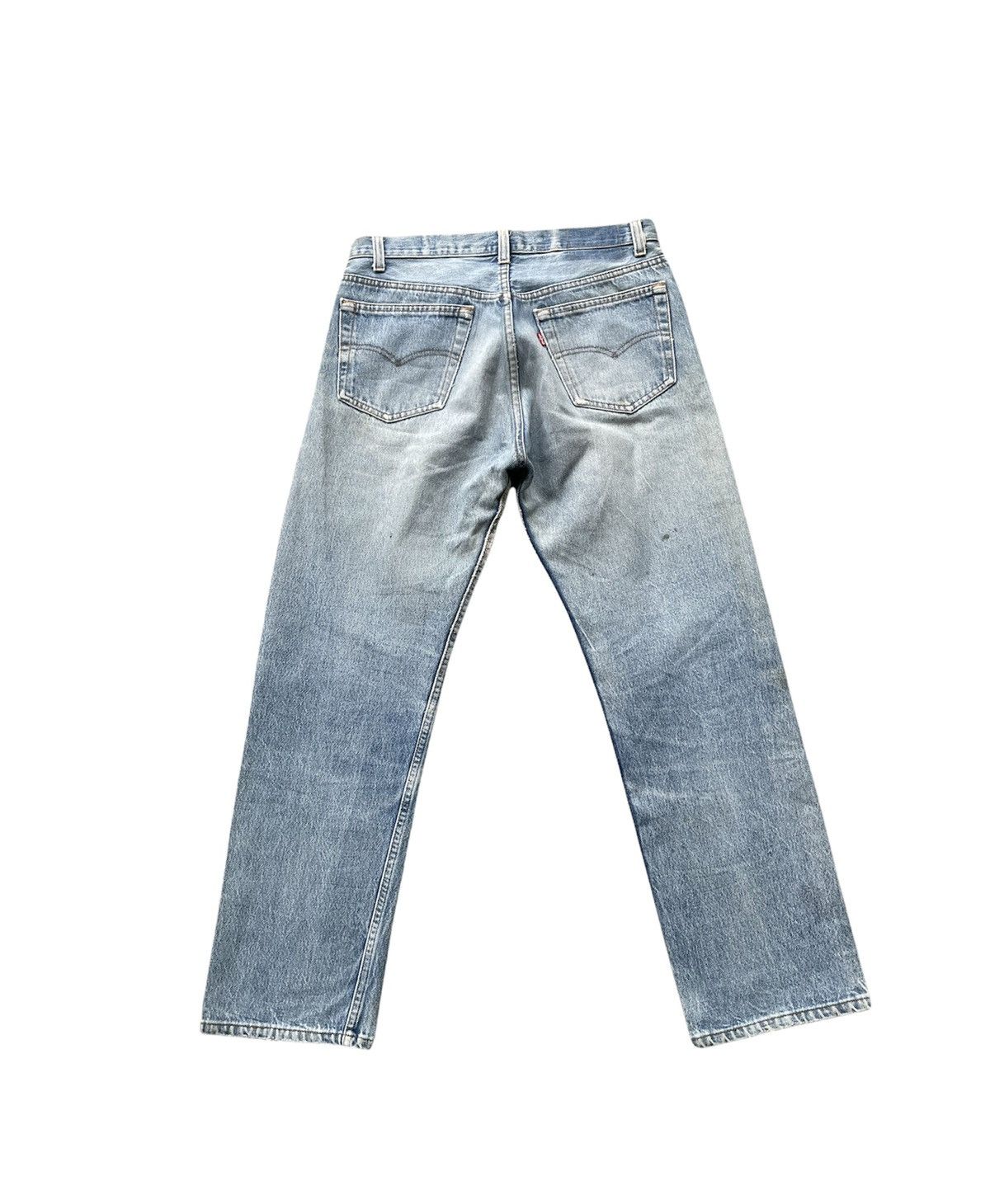Levi's Levi’s 501 e 1988 Usa Aging Faded Stone Wash Size US 31 - 9 Thumbnail