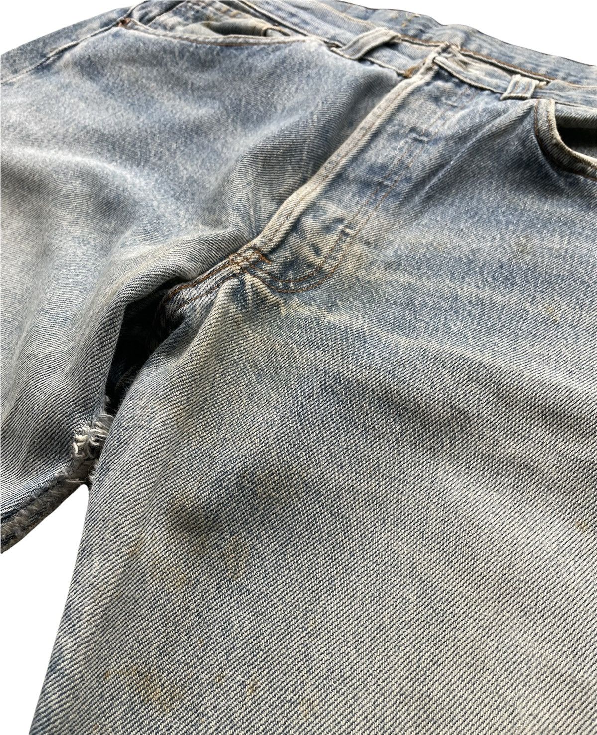 Levi's Levi’s 501 e 1988 Usa Aging Faded Stone Wash Size US 31 - 7 Thumbnail