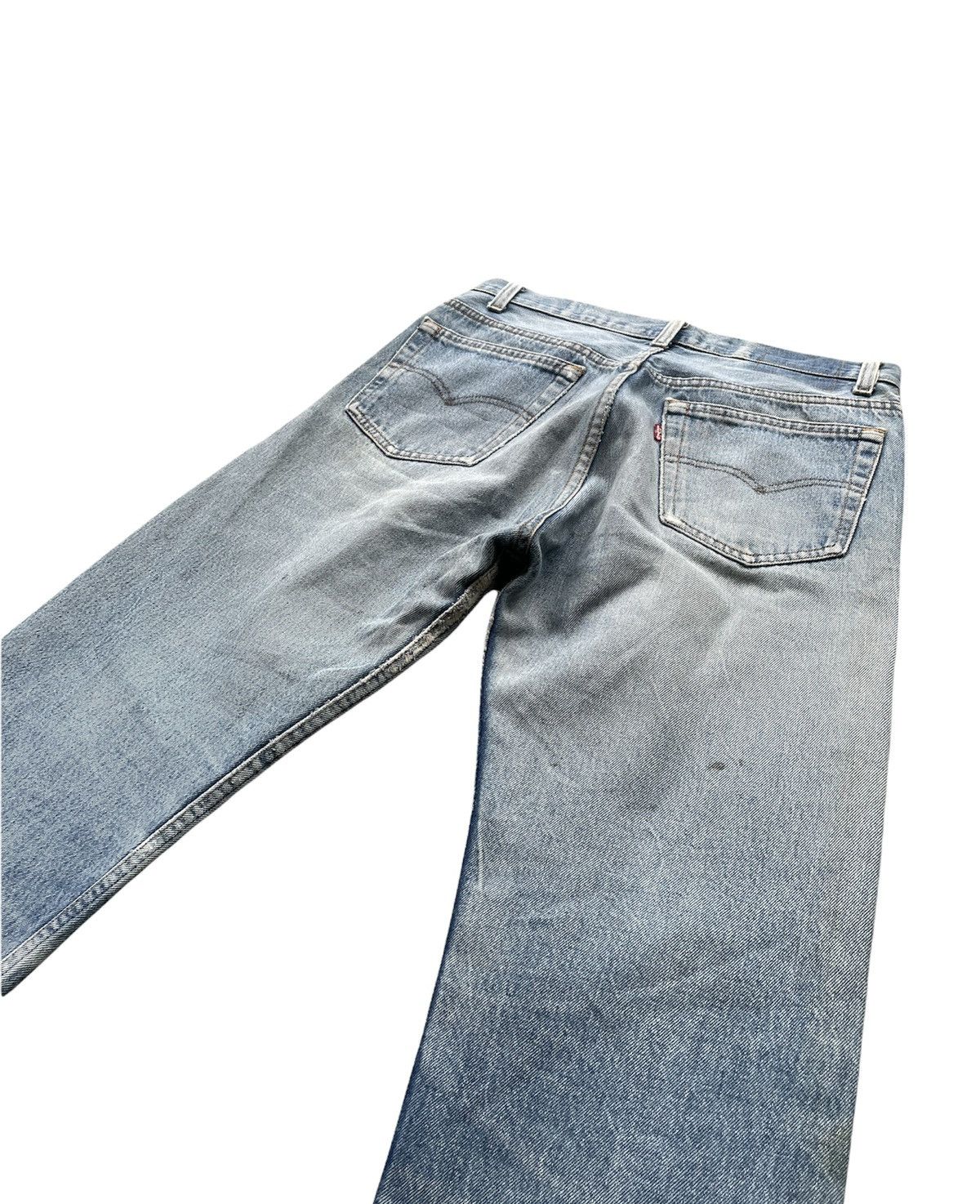 Levi's Levi’s 501 e 1988 Usa Aging Faded Stone Wash Size US 31 - 10 Thumbnail