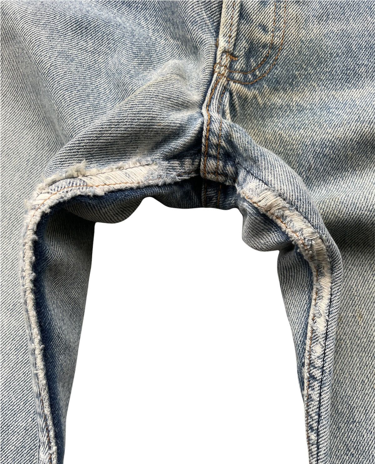 Levi's Levi’s 501 e 1988 Usa Aging Faded Stone Wash Size US 31 - 8 Thumbnail