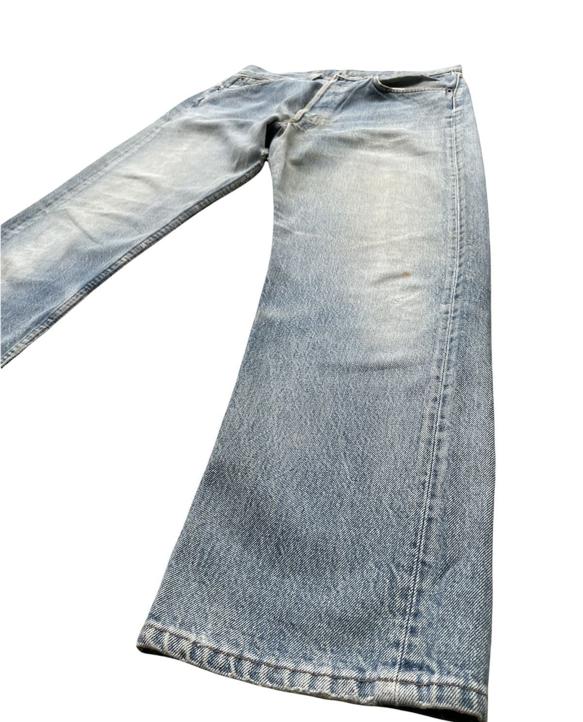 Levi's Levi’s 501 e 1988 Usa Aging Faded Stone Wash Size US 31 - 3 Thumbnail
