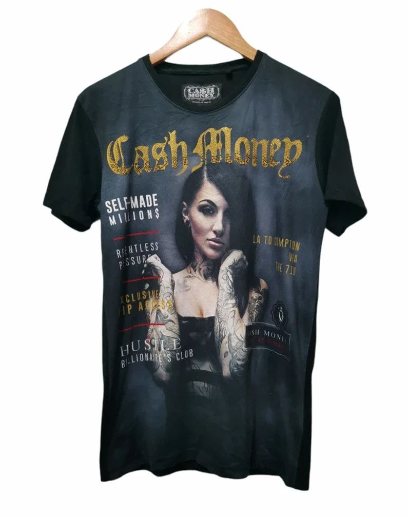 Other Cash Money Hypebeast Tee Hip hop Megazine Rap Size US S / EU 44-46 / 1 - 1 Thumbnail