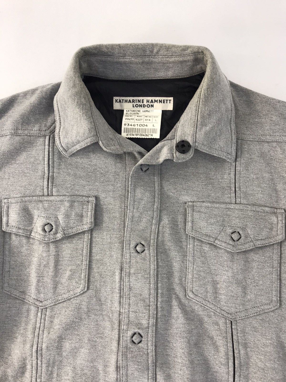 Katharine Hamnett London Katherine Hamnett London Blouson Jacket Coat Workwear K1116j Size M / US 6-8 / IT 42-44 - 4 Thumbnail