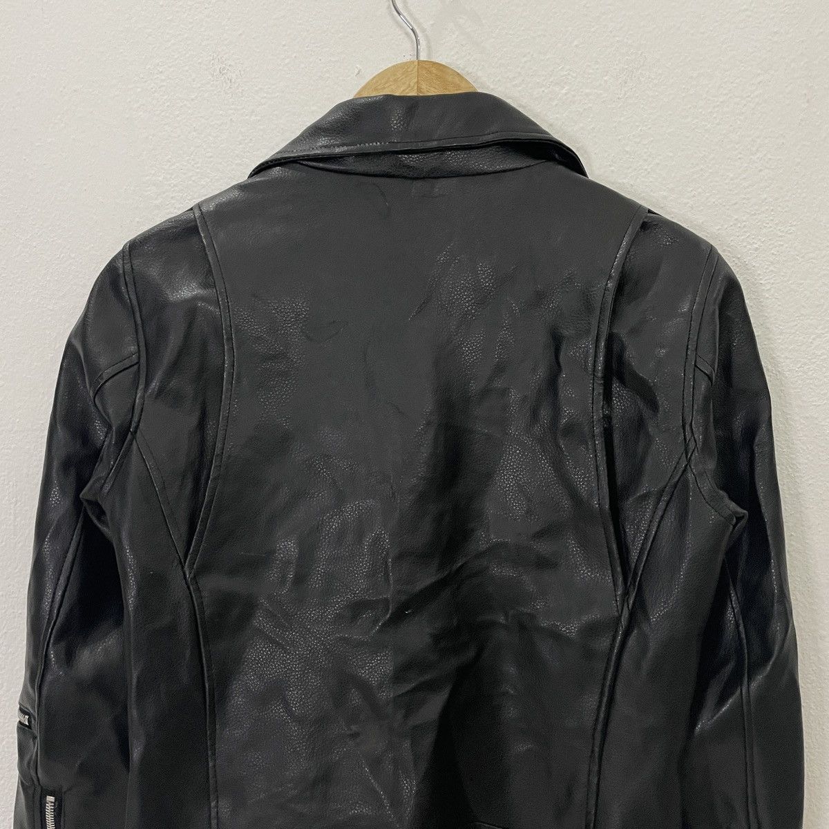 Japanese Brand Vintage A.G Leather Biker Jacket Size US XS / EU 42 / 0 - 11 Thumbnail