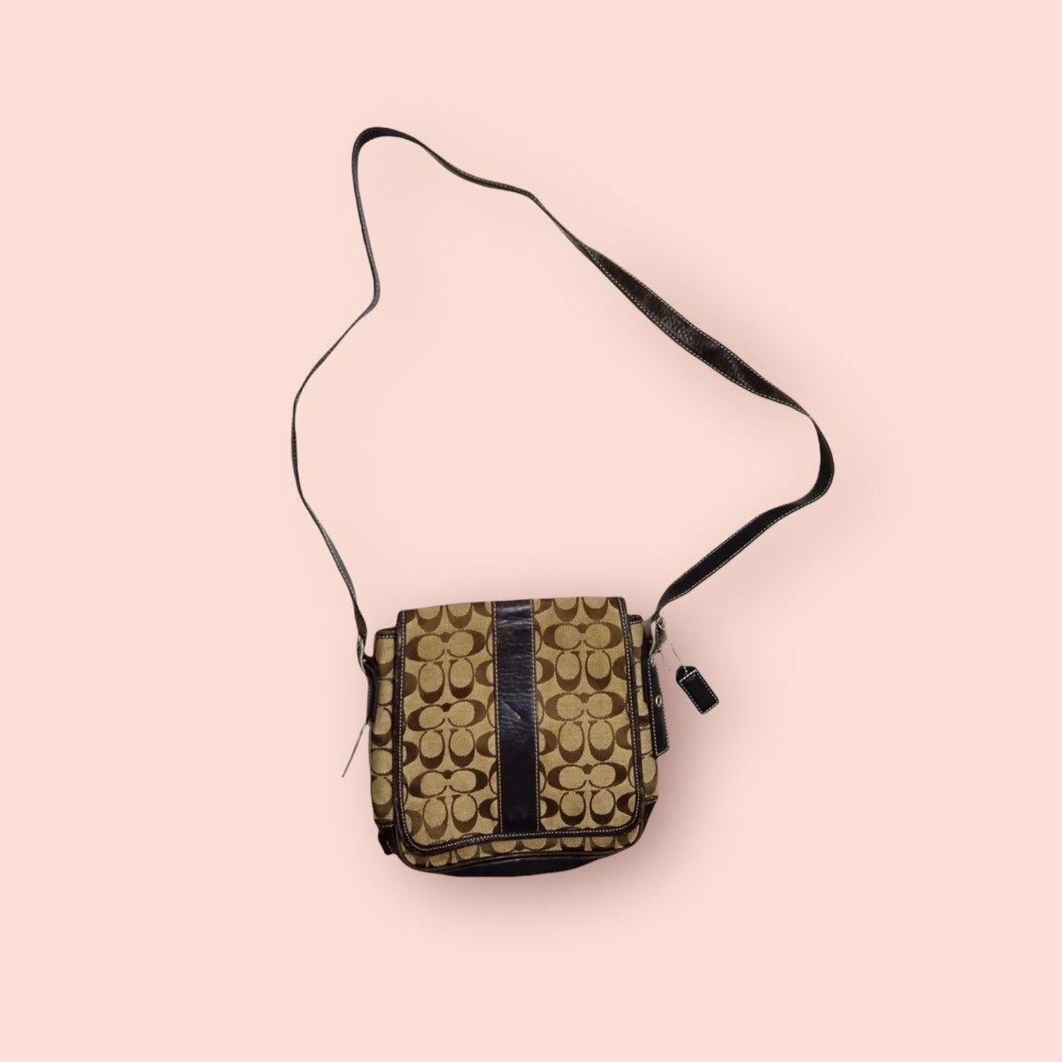 Coach × Designer × Vintage COACH VINTAGE MONOGRAM CROSSBODY SLING Size ONE SIZE - 1 Thumbnail