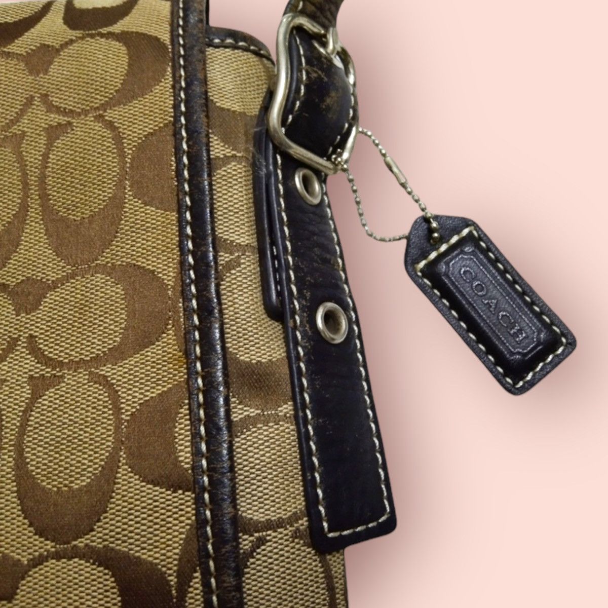 Coach × Designer × Vintage COACH VINTAGE MONOGRAM CROSSBODY SLING Size ONE SIZE - 4 Thumbnail