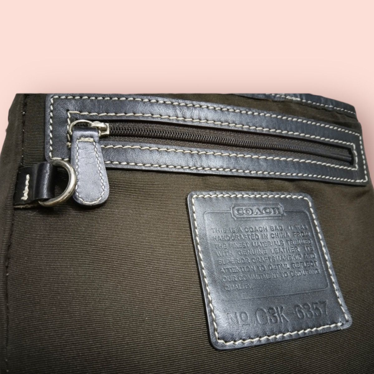 Coach × Designer × Vintage COACH VINTAGE MONOGRAM CROSSBODY SLING Size ONE SIZE - 17 Thumbnail