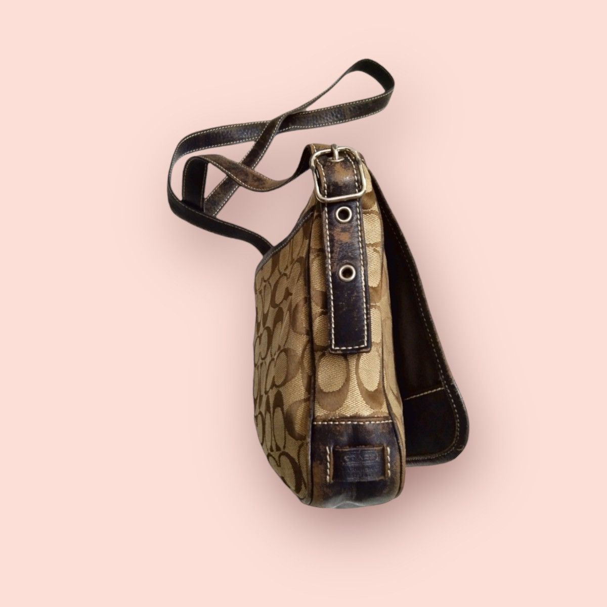 Coach × Designer × Vintage COACH VINTAGE MONOGRAM CROSSBODY SLING Size ONE SIZE - 11 Thumbnail