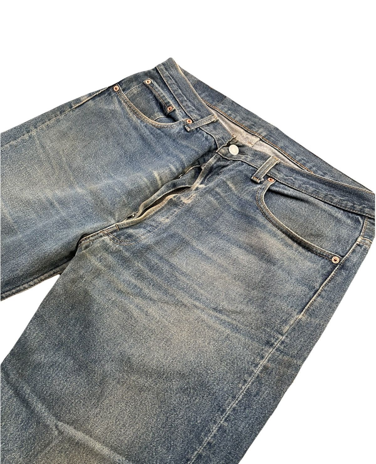 Levi's Vintage Levi’s 501XX 1992 Usa Aging Wash Denim Size US 36 / EU 52 - 5 Thumbnail