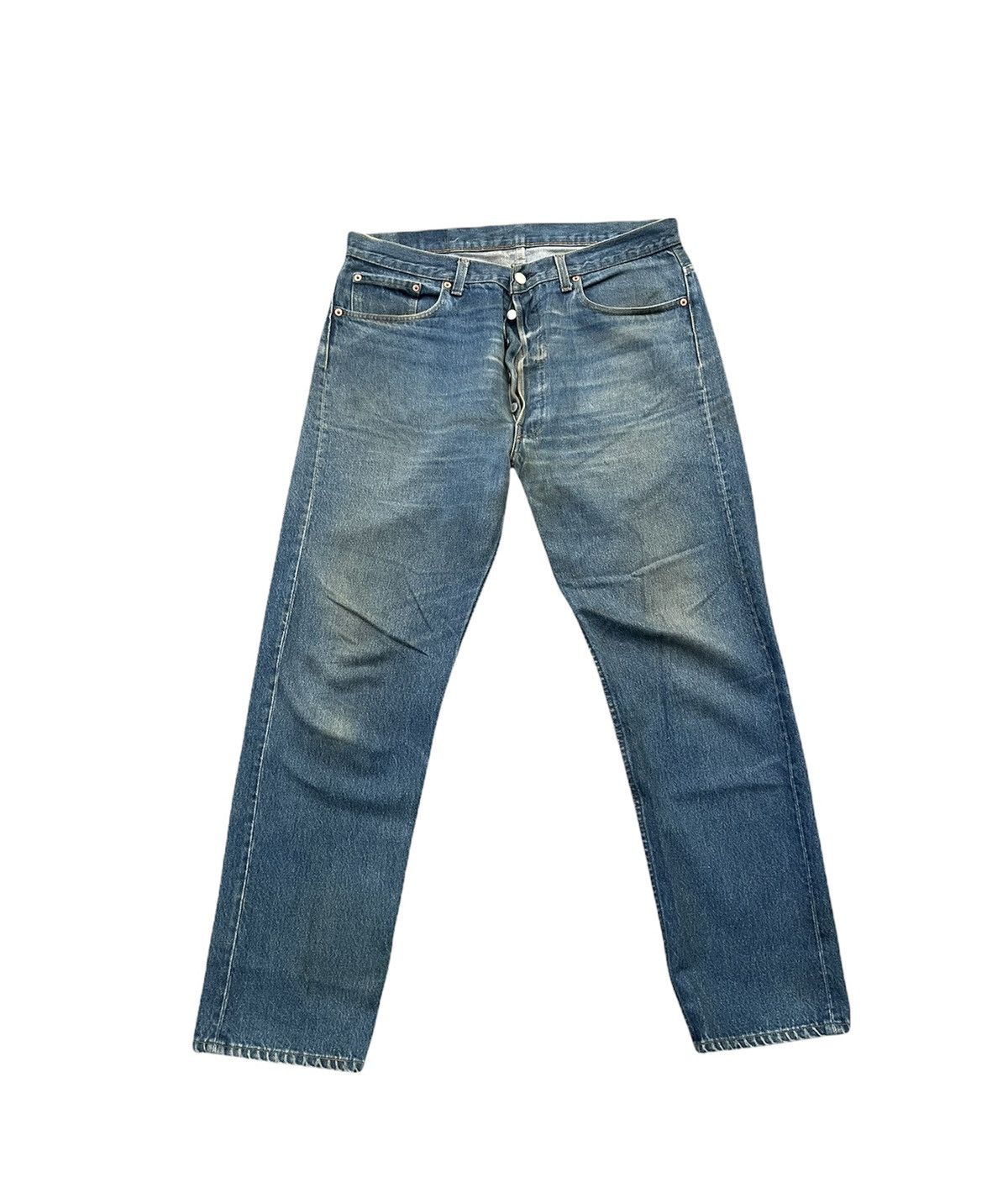 Levi's Vintage Levi’s 501XX 1992 Usa Aging Wash Denim Size US 36 / EU 52 - 1 Thumbnail