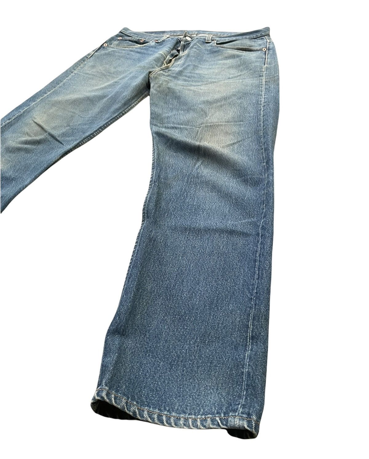 Levi's Vintage Levi’s 501XX 1992 Usa Aging Wash Denim Size US 36 / EU 52 - 2 Thumbnail