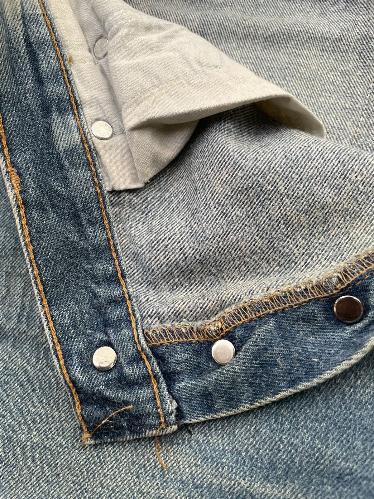 Levi's Vintage Levi’s 501XX 1992 Usa Aging Wash Denim Size US 36 / EU 52 - 15 Thumbnail