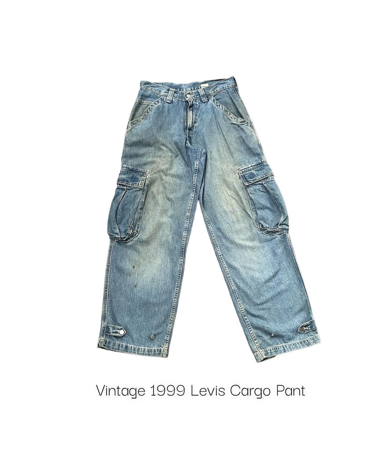 Levi's Vintage 1999 Levis Denim Side Pocket Size US 30 / EU 46 - 1 Thumbnail