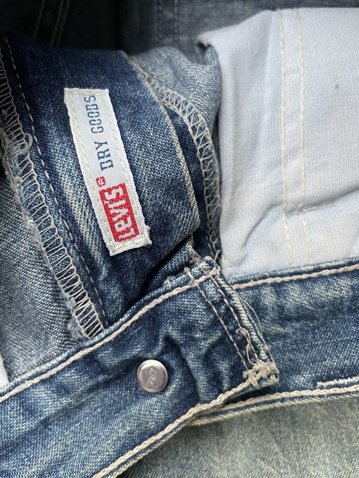 Levi's Vintage 1999 Levis Denim Side Pocket Size US 30 / EU 46 - 18 Thumbnail
