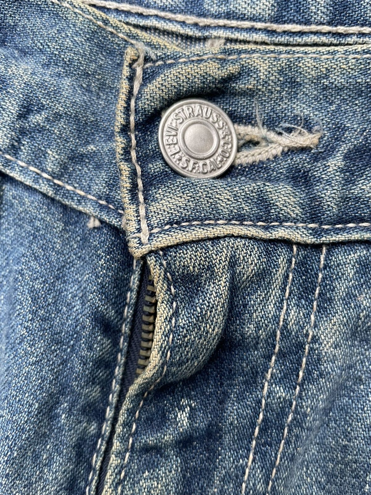Levi's Vintage 1999 Levis Denim Side Pocket Size US 30 / EU 46 - 19 Thumbnail