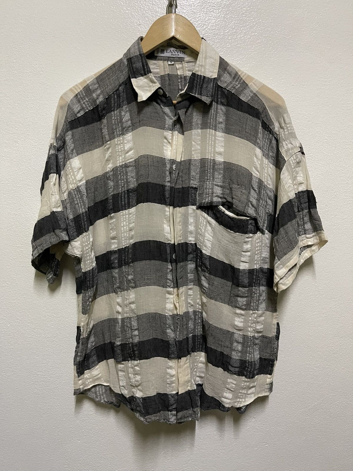 Lanvin × Vintage Lanvin Button Shirt Size US S / EU 44-46 / 1 - 1 Thumbnail