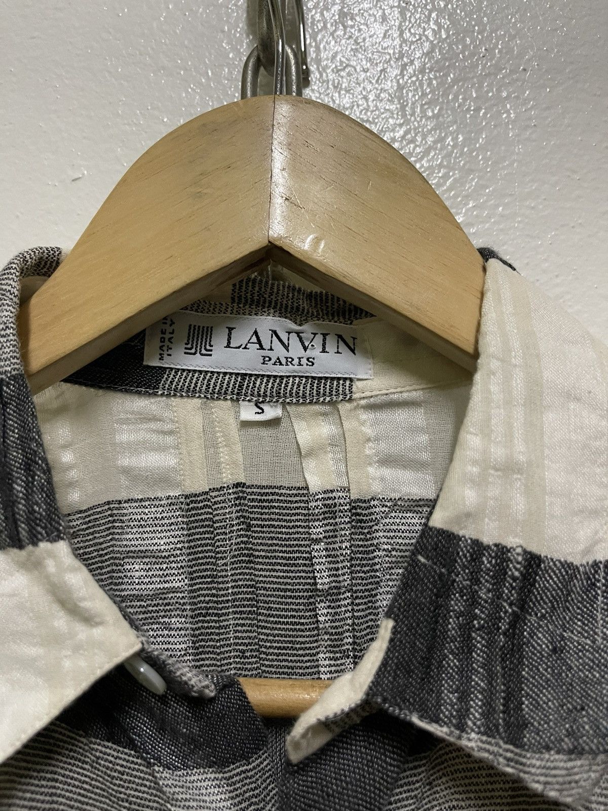 Lanvin × Vintage Lanvin Button Shirt Size US S / EU 44-46 / 1 - 7 Thumbnail
