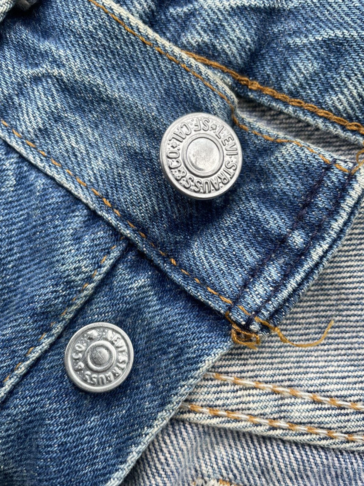 Levi's × Vintage Vintage Levi’s 501 e 1988 Usa Stone Wash Aging Denim Size US 28 / EU 44 - 18 Thumbnail