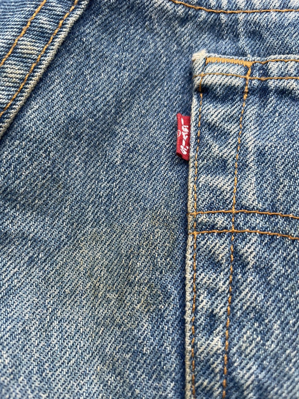 Levi's × Vintage Vintage Levi’s 501 e 1988 Usa Stone Wash Aging Denim Size US 28 / EU 44 - 11 Thumbnail
