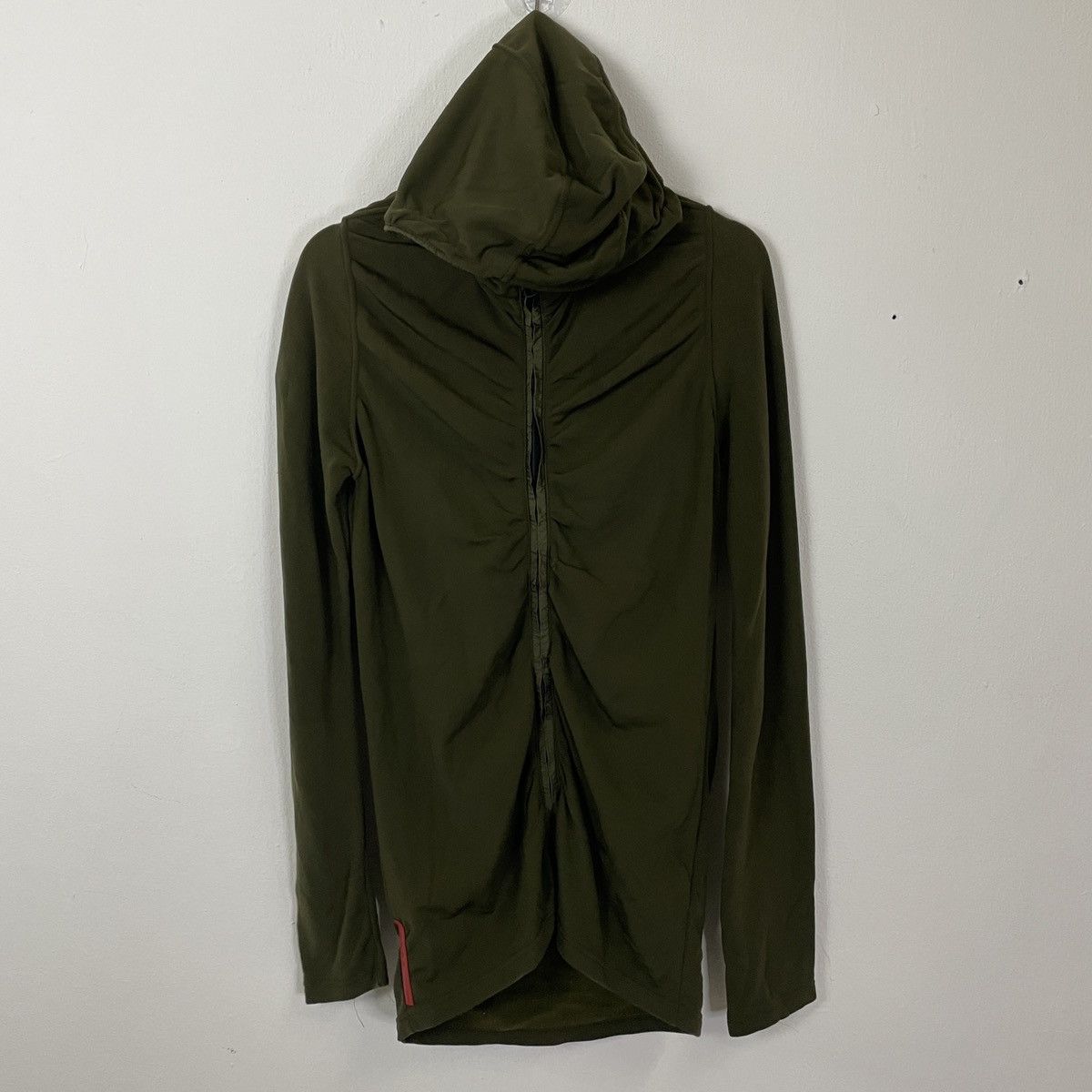 Prada Vintage Prada Rn98339 Zipper Ups Hoodies Rare Sweater Size L / US 10 / IT 46 - 2 Thumbnail
