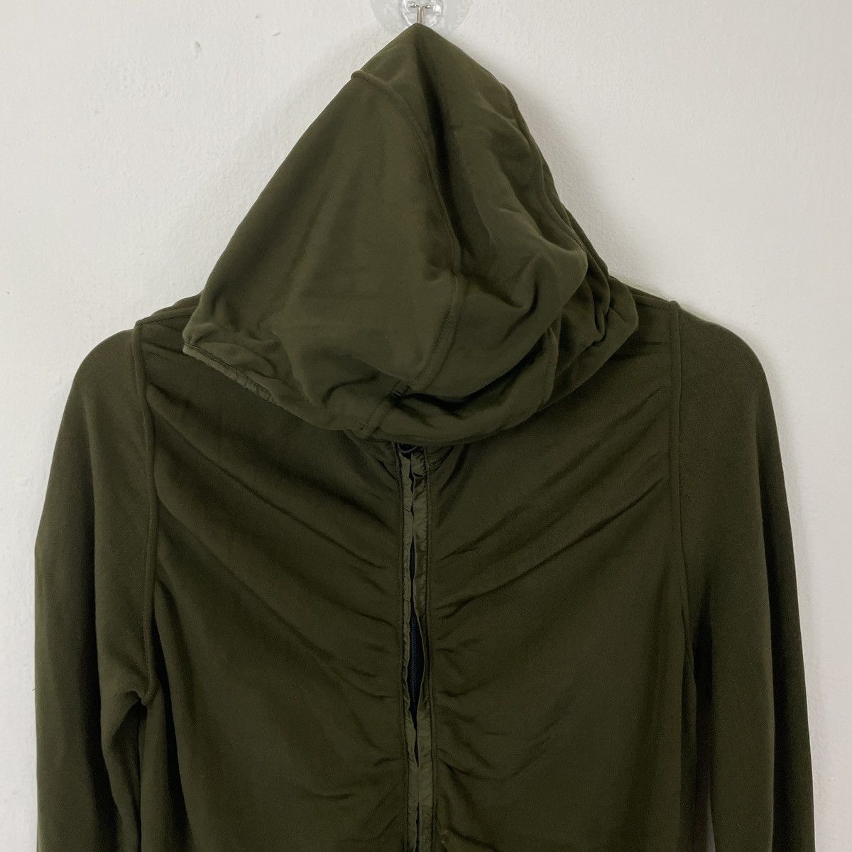 Prada Vintage Prada Rn98339 Zipper Ups Hoodies Rare Sweater Size L / US 10 / IT 46 - 6 Thumbnail
