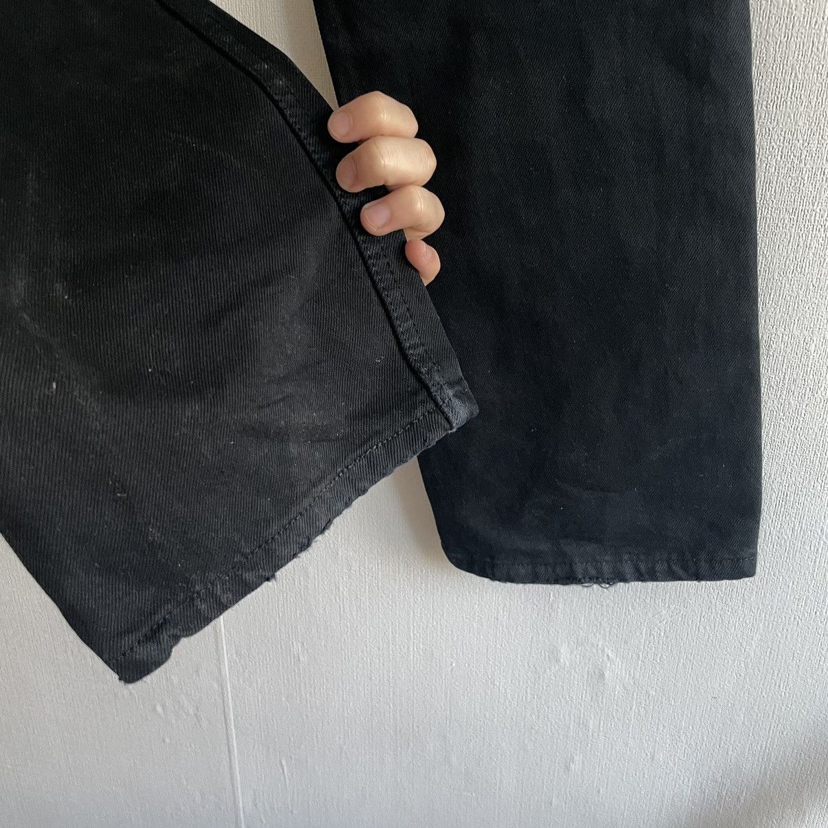 Levi's Vintage Levi’s 501 Black Denim Jeans Size US 30 / EU 46 - 10 Thumbnail