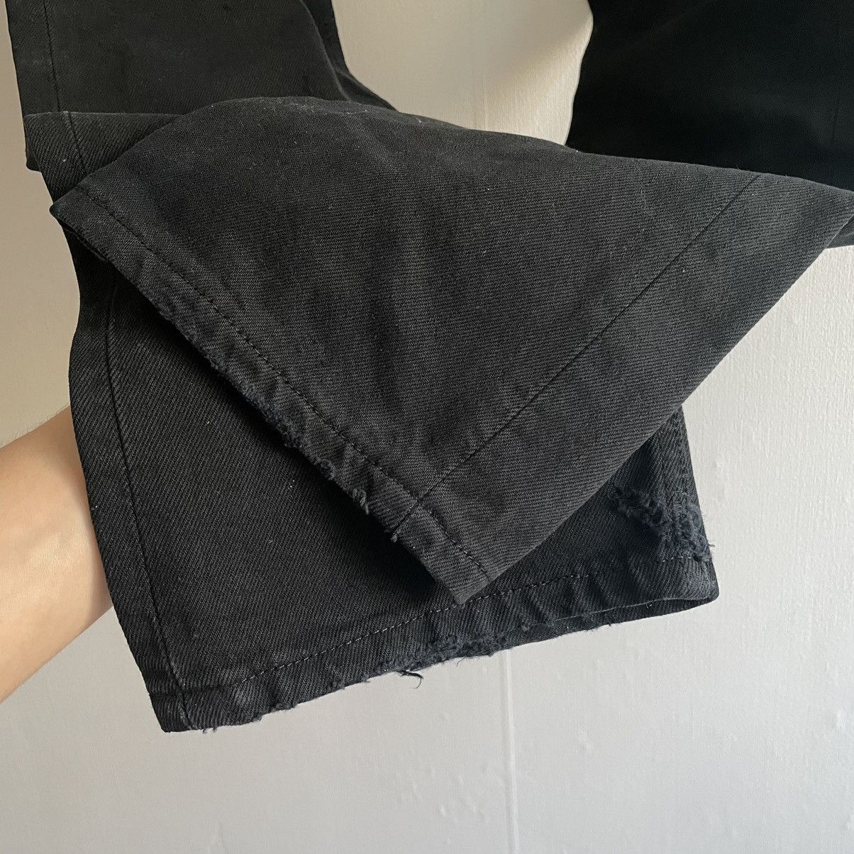 Levi's Vintage Levi’s 501 Black Denim Jeans Size US 30 / EU 46 - 7 Thumbnail