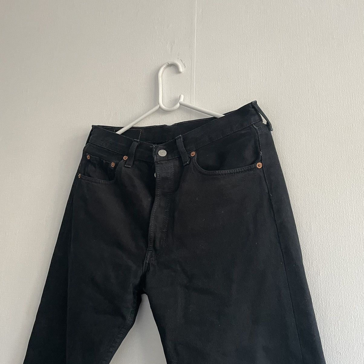 Levi's Vintage Levi’s 501 Black Denim Jeans Size US 30 / EU 46 - 5 Thumbnail