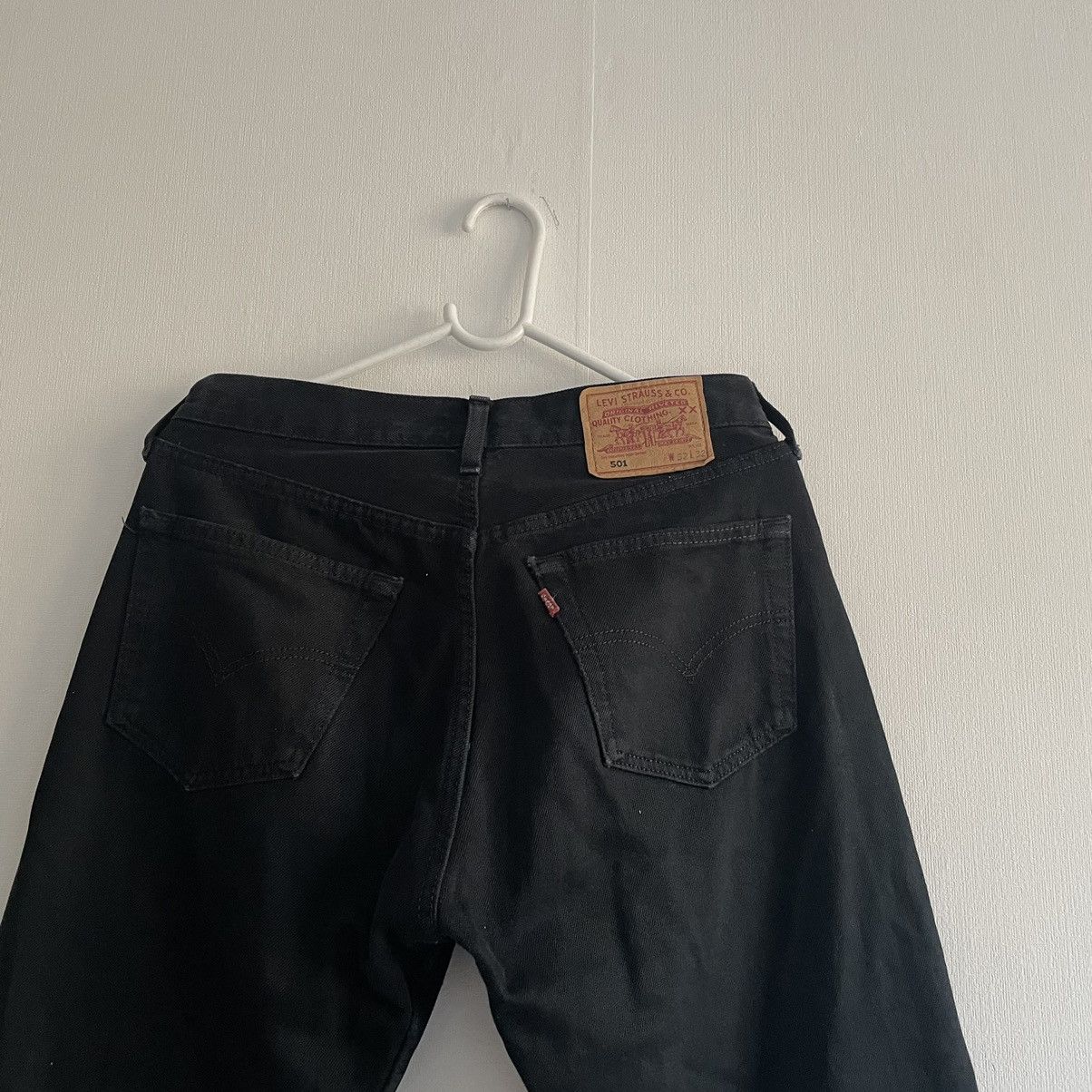 Levi's Vintage Levi’s 501 Black Denim Jeans Size US 30 / EU 46 - 9 Thumbnail