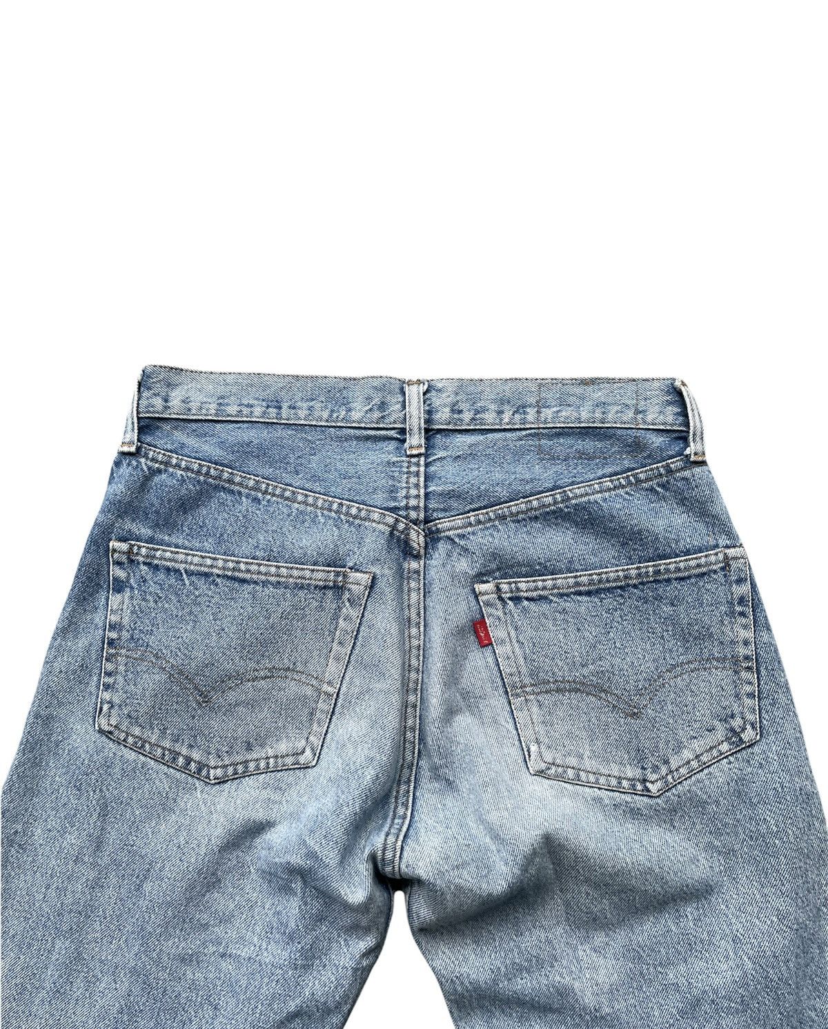 Levi's Levi’s 501 e 1980 Usa Aging Stone Wash Size US 31 - 12 Thumbnail