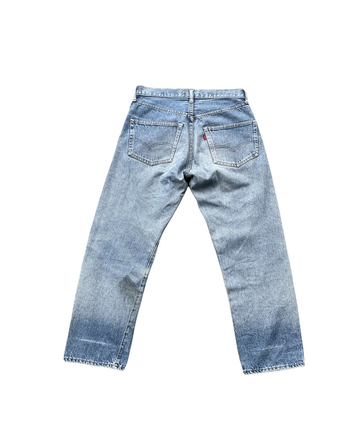 Levi's Levi’s 501 e 1980 Usa Aging Stone Wash Size US 31 - 9 Thumbnail