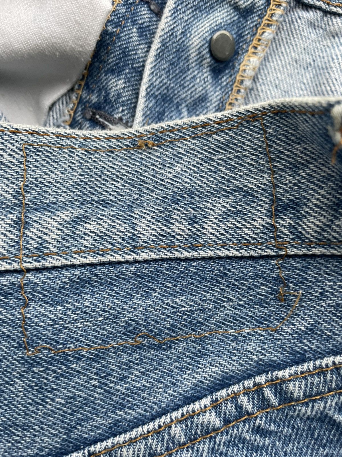 Levi's Levi’s 501 e 1980 Usa Aging Stone Wash Size US 31 - 14 Thumbnail