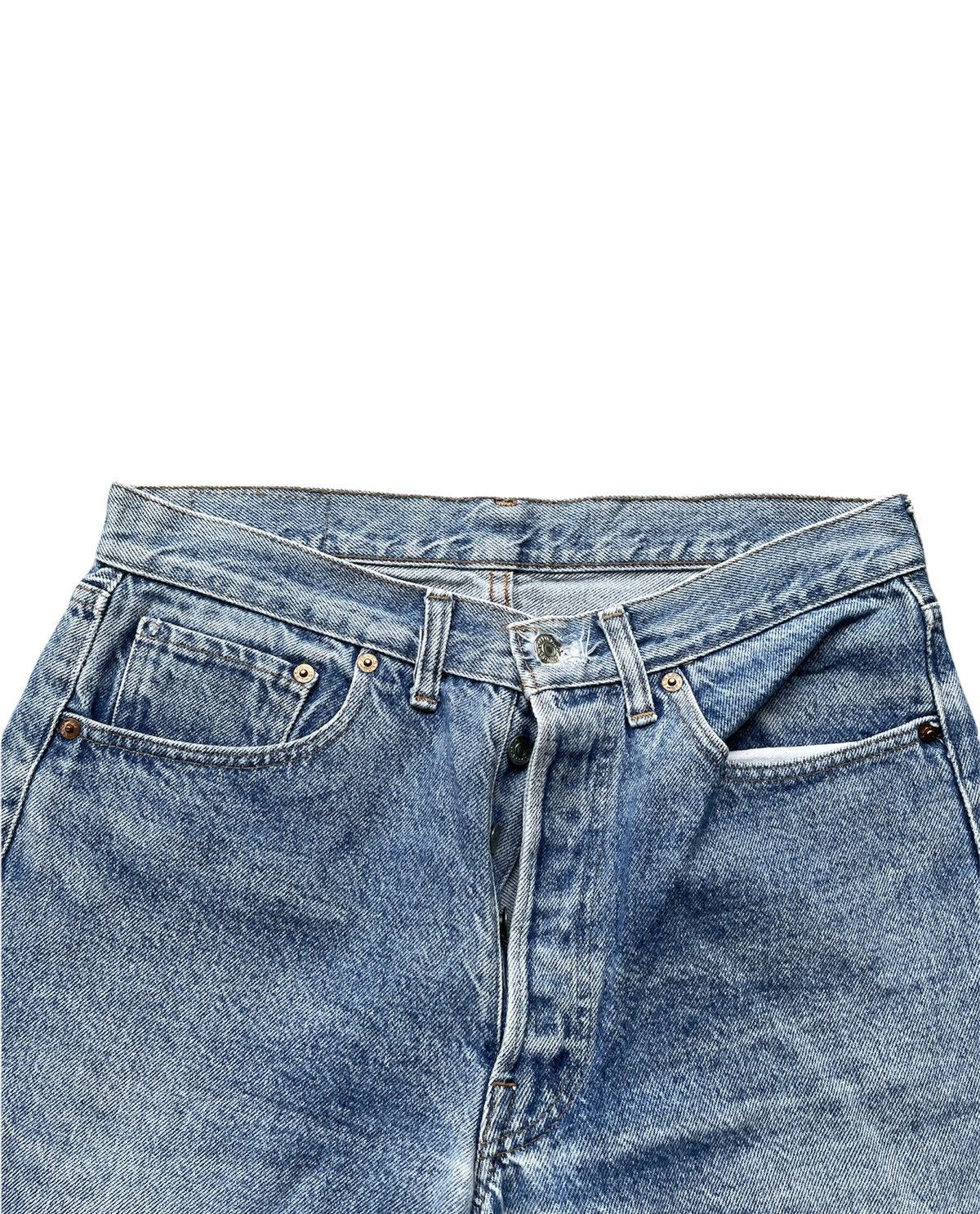 Levi's Levi’s 501 e 1980 Usa Aging Stone Wash Size US 31 - 8 Thumbnail