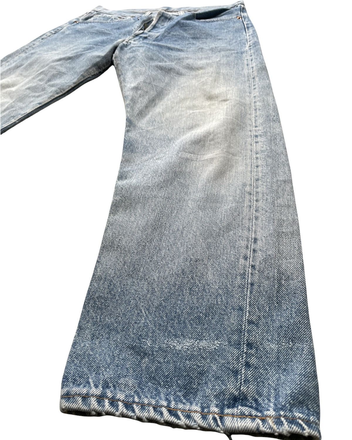 Levi's Levi’s 501 e 1980 Usa Aging Stone Wash Size US 31 - 3 Thumbnail