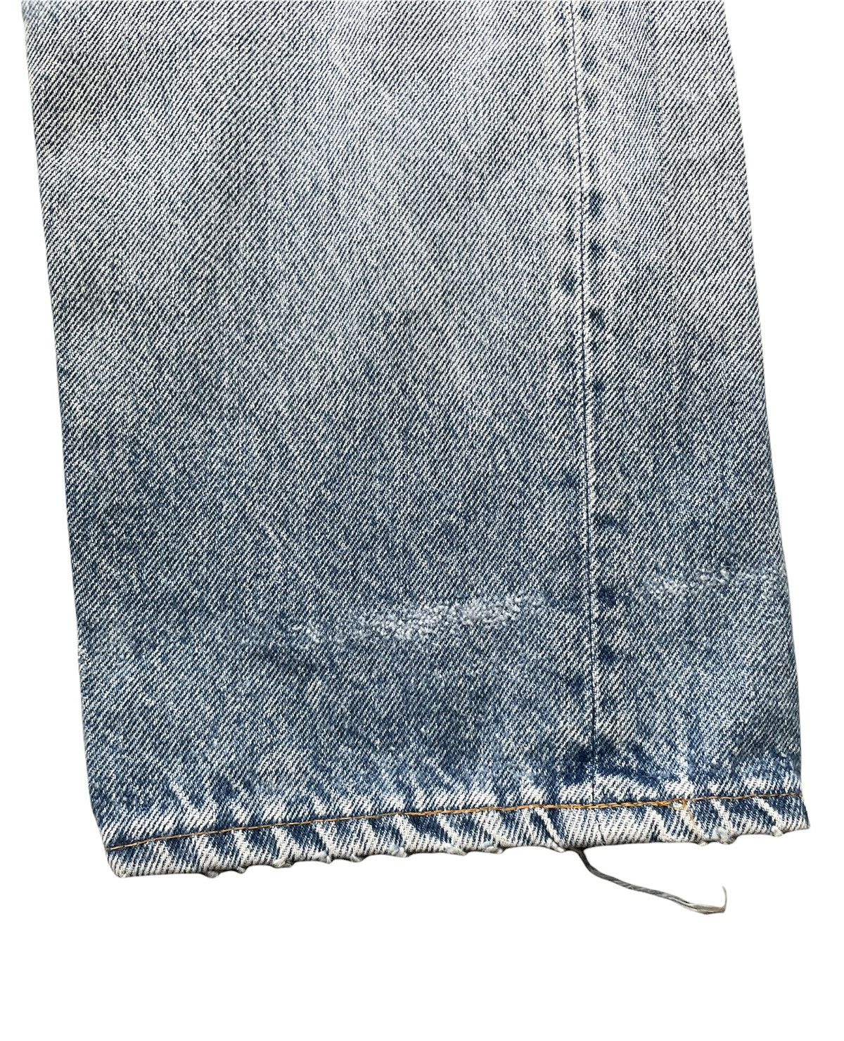Levi's Levi’s 501 e 1980 Usa Aging Stone Wash Size US 31 - 4 Thumbnail