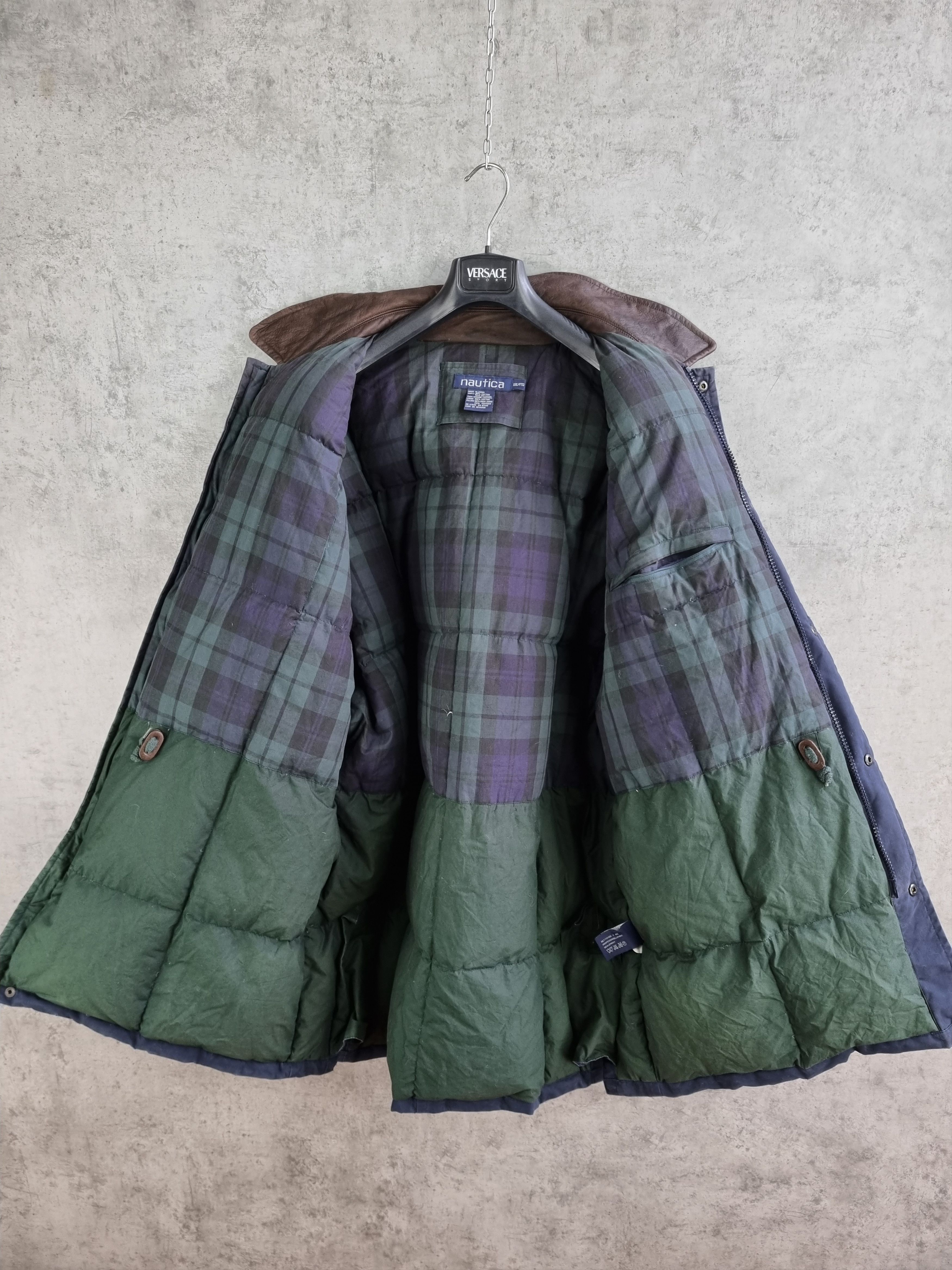 Nautica × Vintage 90s Down Sailing Jacket Nautica Rare to find Size US XL / EU 56 / 4 - 5 Thumbnail