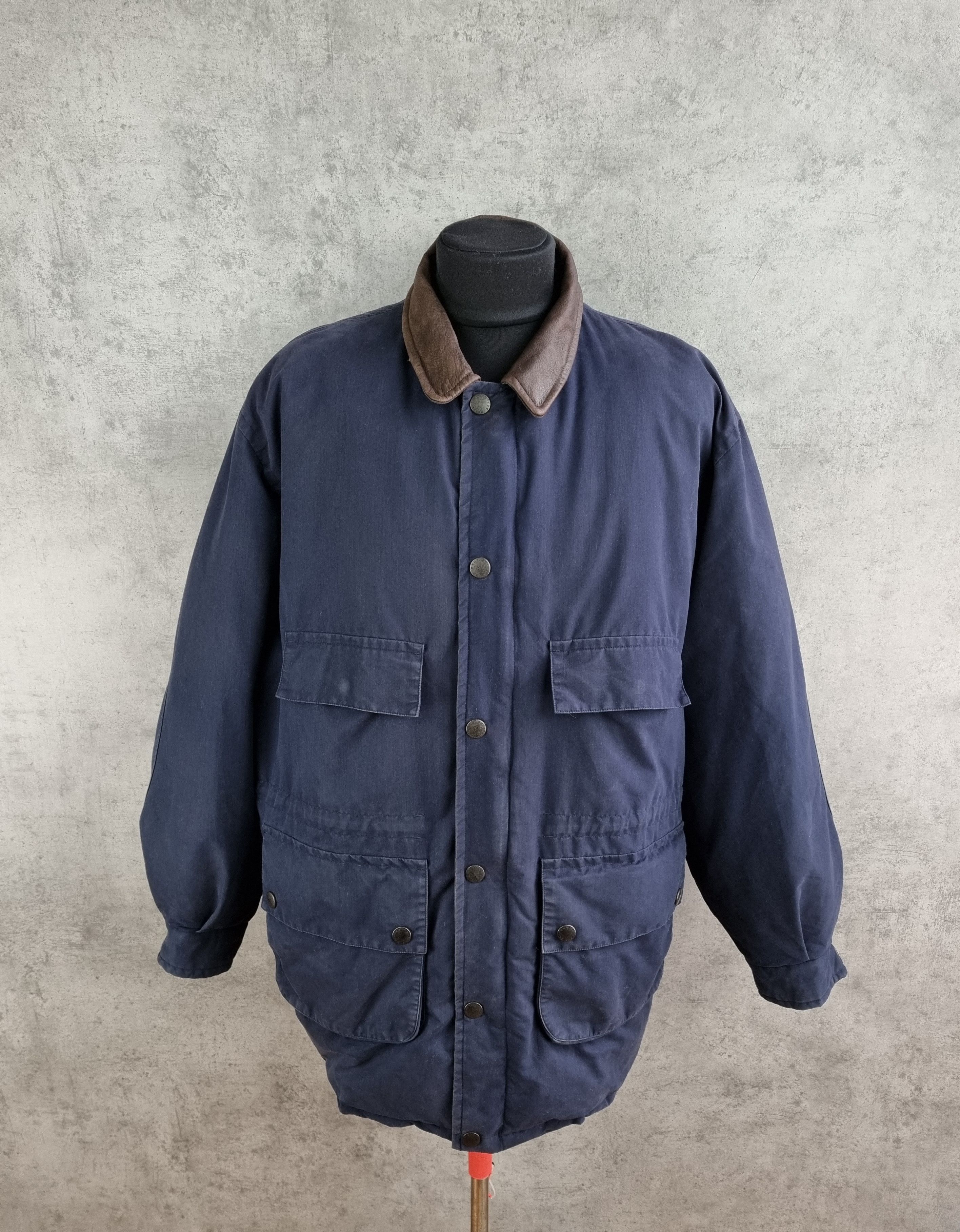 Nautica × Vintage 90s Down Sailing Jacket Nautica Rare to find Size US XL / EU 56 / 4 - 1 Thumbnail
