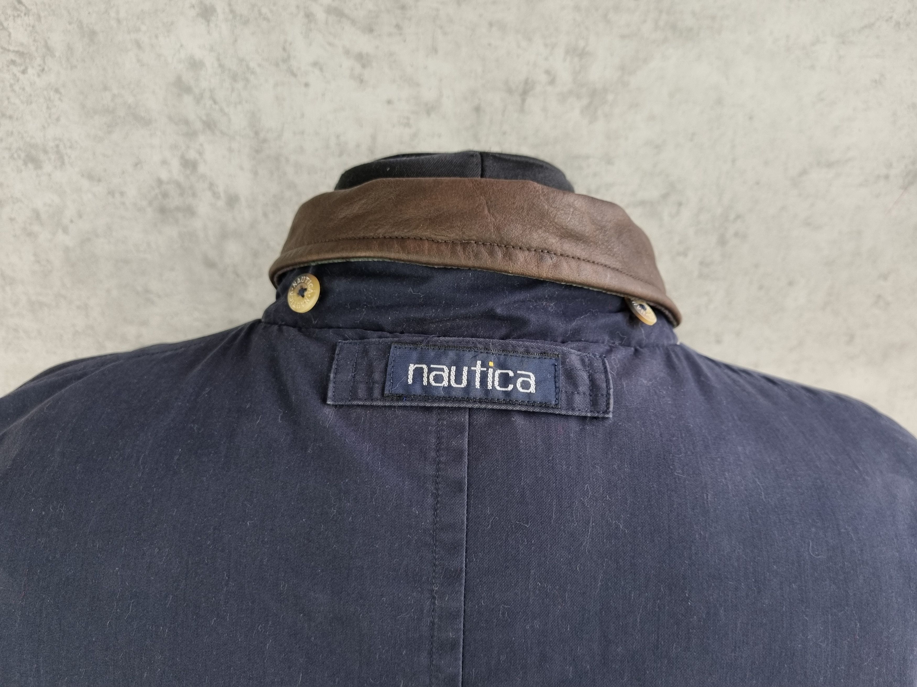 Nautica × Vintage 90s Down Sailing Jacket Nautica Rare to find Size US XL / EU 56 / 4 - 9 Thumbnail