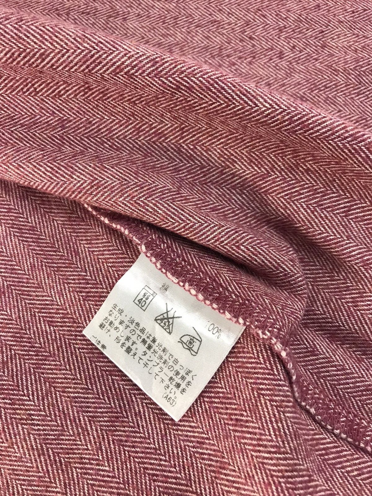 Aquascutum × Designer Aquascutum Made in Japan Denim Shirts Unisex Workers K1119j Size US L / EU 52-54 / 3 - 7 Thumbnail