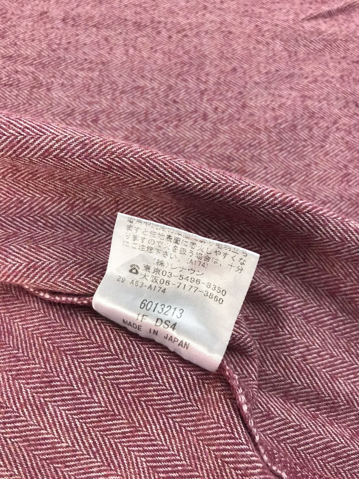 Aquascutum × Designer Aquascutum Made in Japan Denim Shirts Unisex Workers K1119j Size US L / EU 52-54 / 3 - 8 Thumbnail
