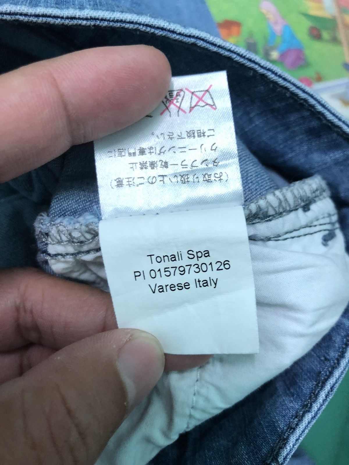 Other VINTAGE PAOLO TONALI SOFT DENIM JEANS MADE IN ITALY 🇮🇹 Size US 30 / EU 46 - 9 Thumbnail