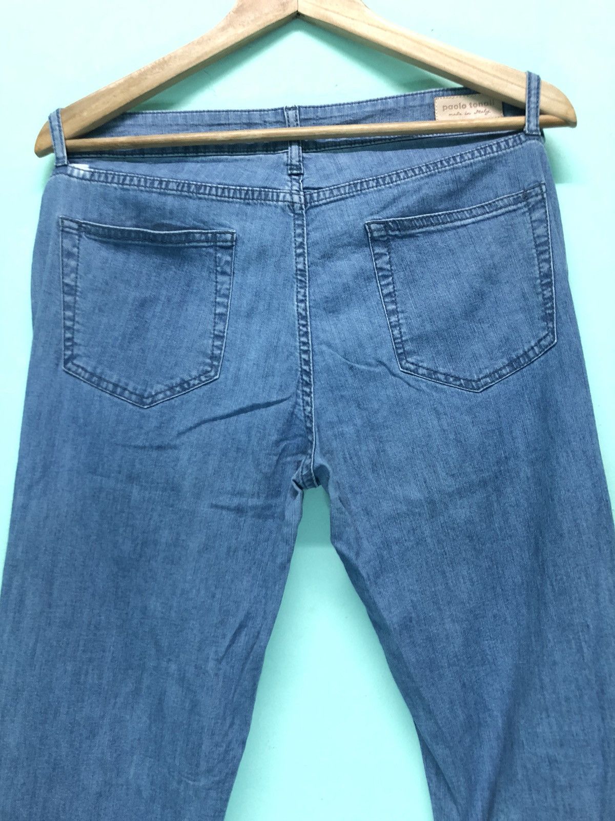 Other VINTAGE PAOLO TONALI SOFT DENIM JEANS MADE IN ITALY 🇮🇹 Size US 30 / EU 46 - 6 Thumbnail