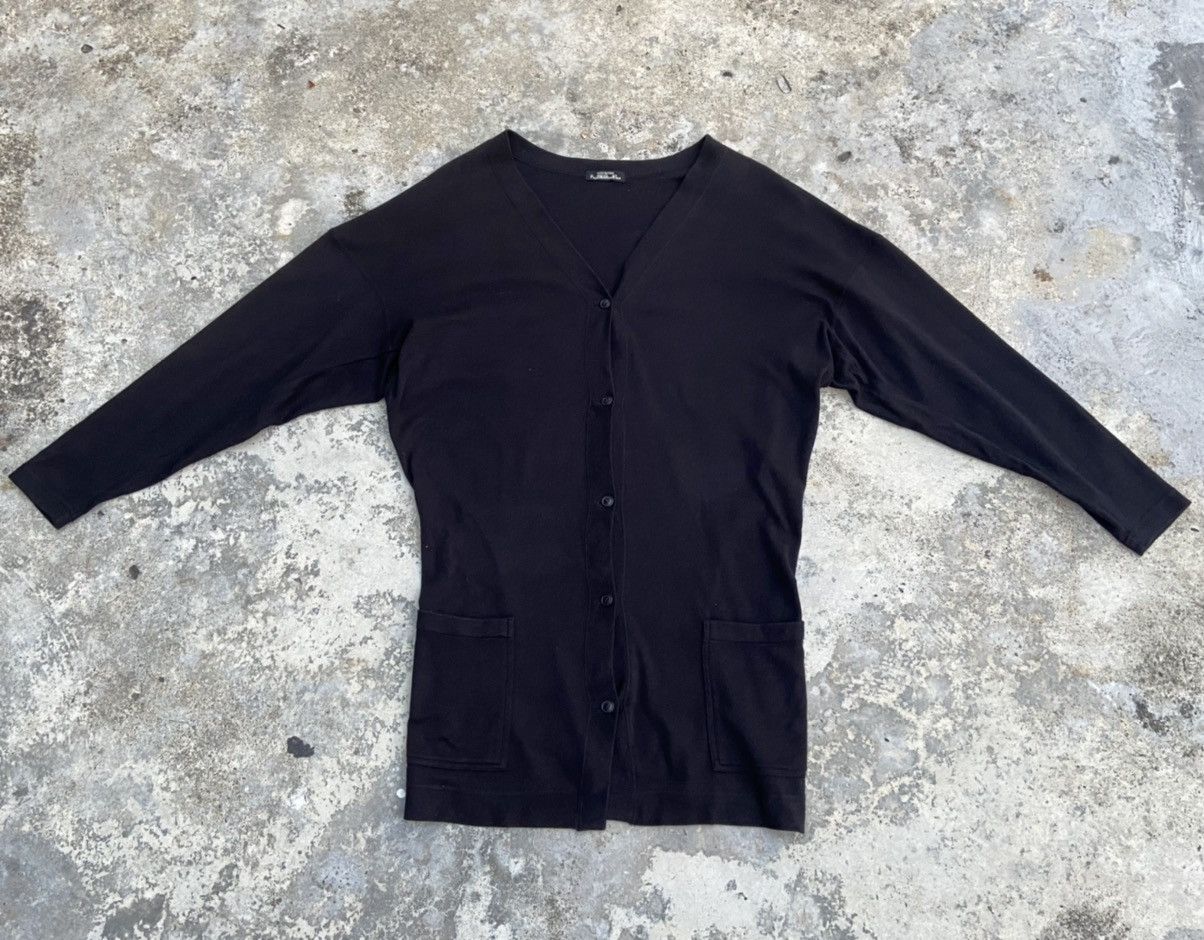 Issey Miyake Archive 80’s Issey Miyake permanente V shape Cardigan Size US M / EU 48-50 / 2 - 2 Thumbnail