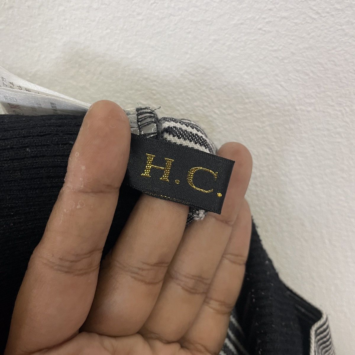 Japanese Brand Vintage H.C.M II Hickory Stripe Buckles Rare Cropped Pants Size US 28 / EU 44 - 10 Thumbnail
