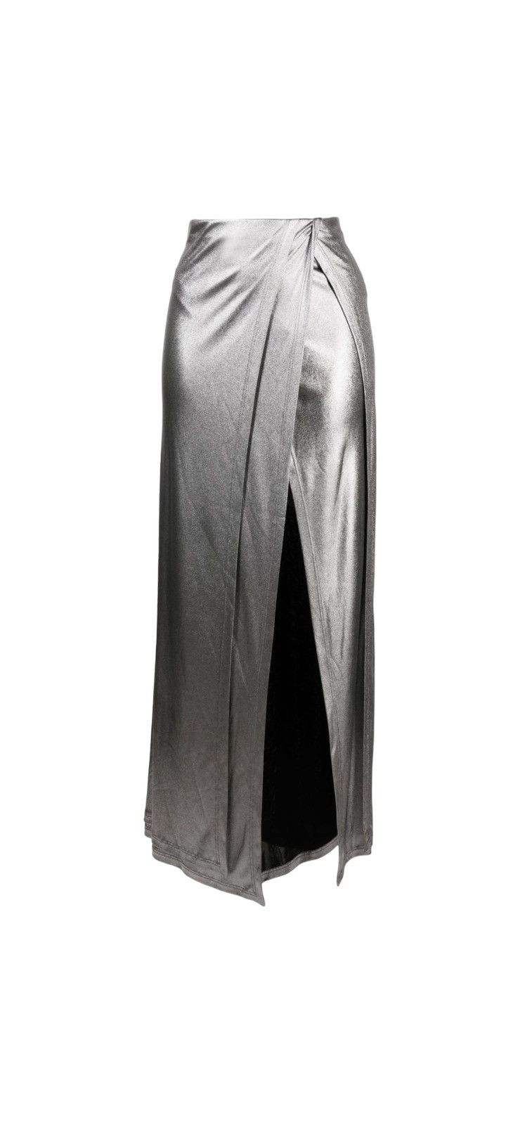 Loewe Tone Metallic Wrap Skirt